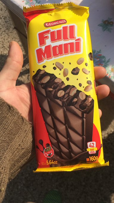 1 pic. Gracias abuela x el chocolate por el Día del ni?o jajaja JAJAJA y rico asado buen domingo bebes?