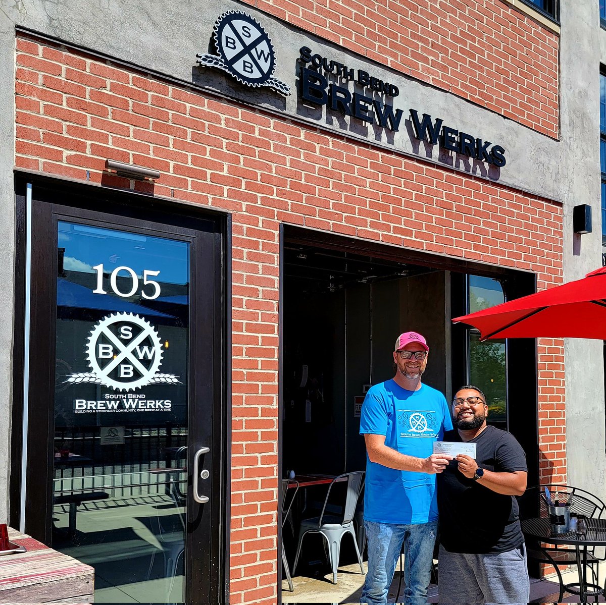 Thank you <a href="/SBBrewWerks/">South Bend Brew Werks</a> for your support through your #Beer4Good program! Over $1,900 was donated within two months of contributions. Join us in thanking them, their team, and everyone who supports their business. ¡Gracias!

#LaCasaEsTuCasa #ShopLocal #MySouthBend