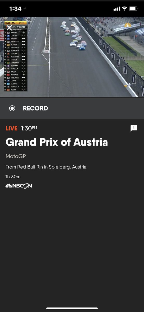 phillandman's tweet photo. @NBCSports so happy to of waited all day to see this instead of @MotoGP https://t.co/fbi5XJlZKT