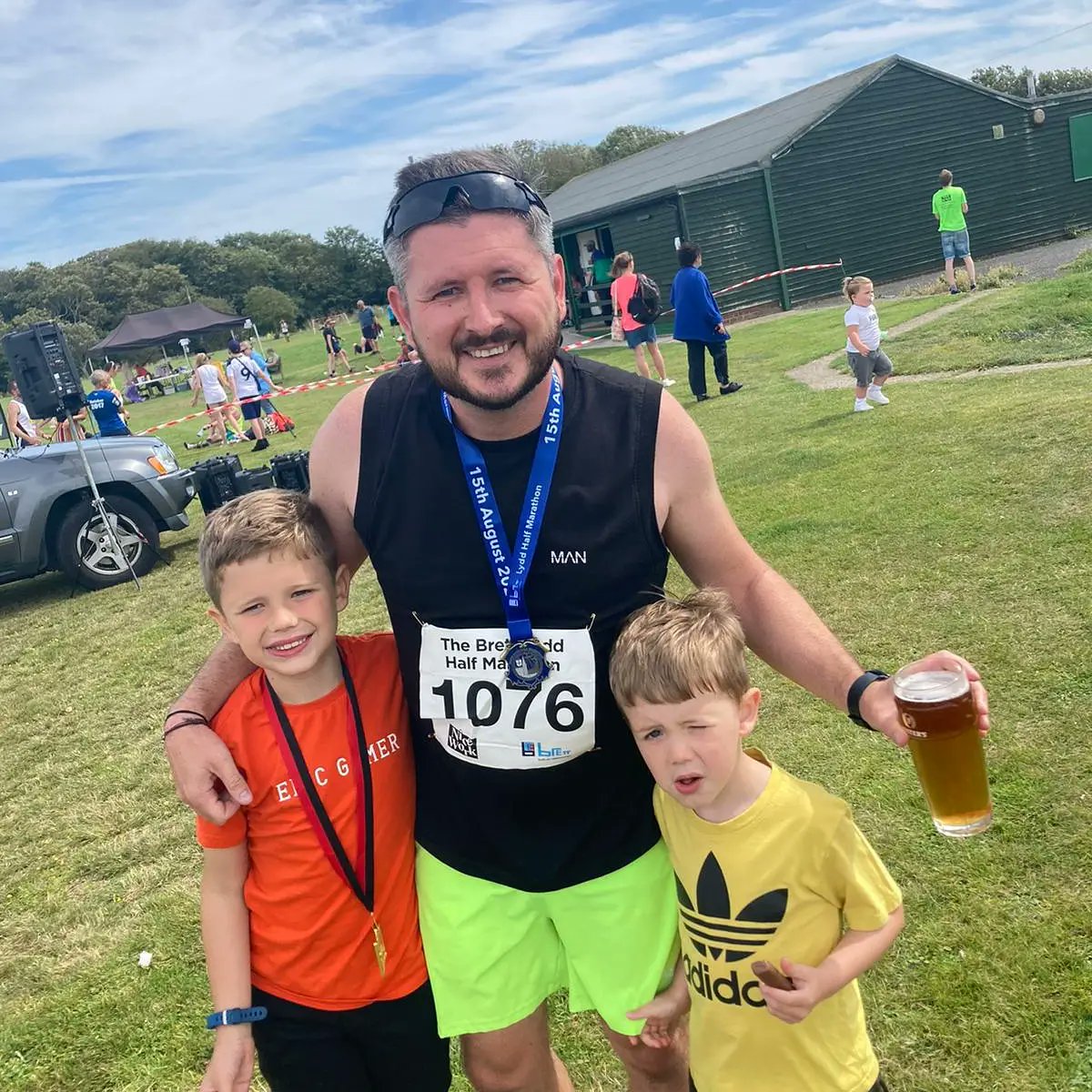 GaryRobery's tweet photo. Enjoyed (my very first) Lydd half marathon today! Beers and rest i think i will help recovery 🏃‍♂️ https://t.co/rtSyfP3u4g