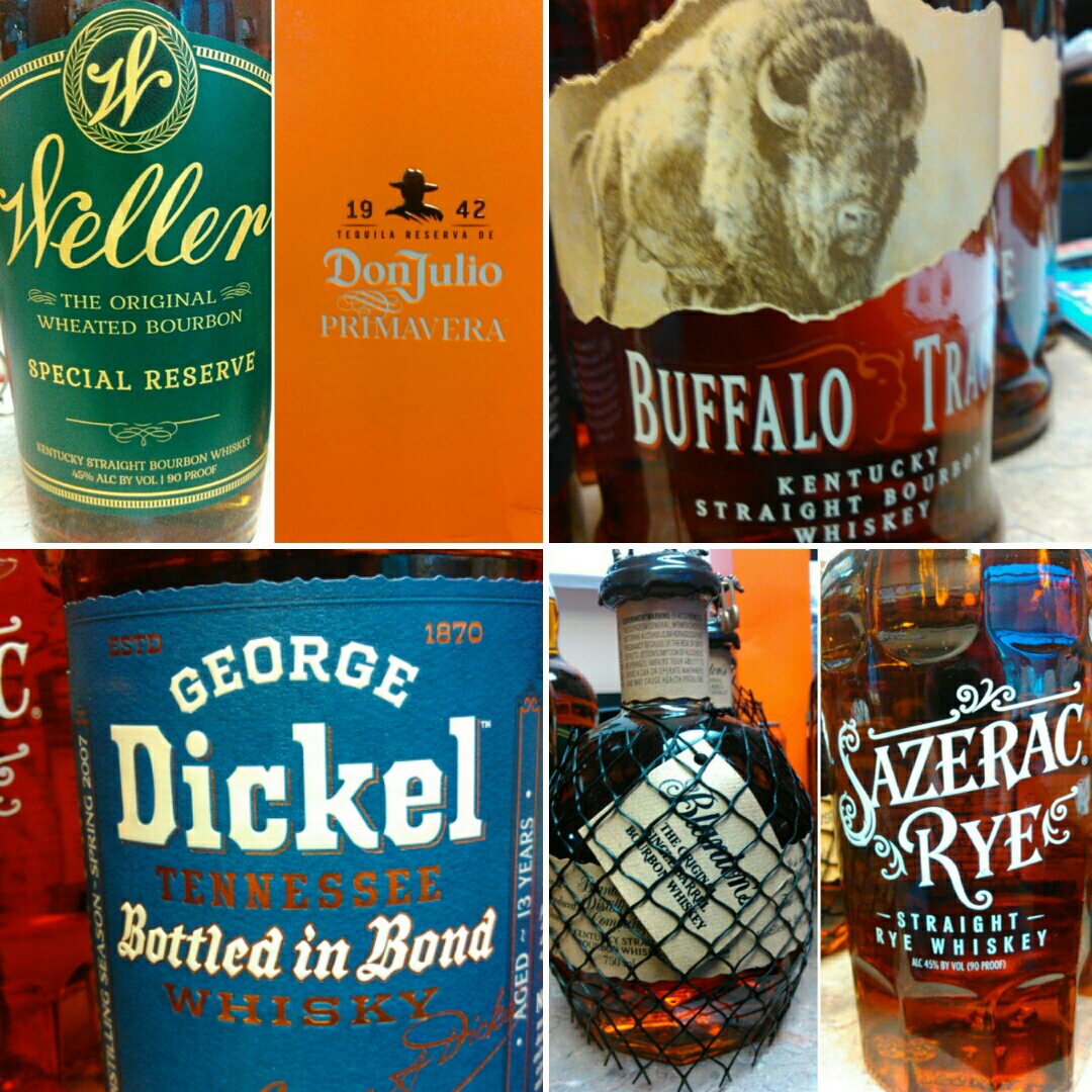 Weller, Blanton ´s and Don Julio are gone.