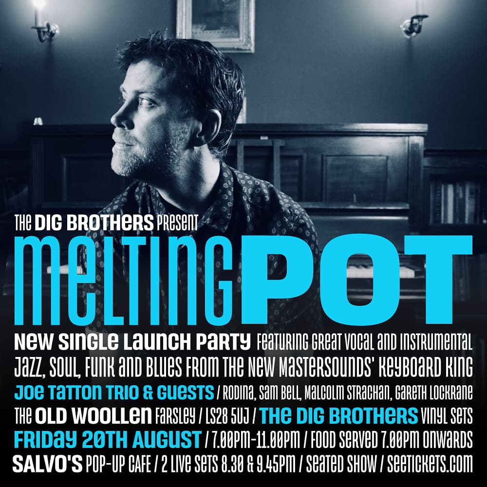 djlubi (@djlubi) on Twitter photo <a href="/NewMastersounds/">The New Mastersounds</a> keys king <a href="/joetatton/">Joe Tatton</a> & his trio launch the new single "Stomp" at "Melting Pot" 20.08.2021. <a href="/OldWoollen/">The Old Woollen</a> #Farsley #Leeds - special guests <a href="/rodinamusic/">Rodina Music</a> <a href="/strachantrumpet/">Malcolm Strachan</a> - DJs me & <a href="/chinottoamaro/">gip dammone</a> - pop-up cafe by <a href="/SalvosLeeds/">Salvo's Restaurant</a> - book via <a href="/seetickets/">See Tickets</a> #jazz #soul #funk <a href="/NewMastersounds/">The New Mastersounds</a> keys king <a href="/joetatton/">Joe Tatton</a> & his trio launch the new single "Stomp" at "Melting Pot" 20.08.2021. <a href="/OldWoollen/">The Old Woollen</a> #Farsley #Leeds - special guests <a href="/rodinamusic/">Rodina Music</a> <a href="/strachantrumpet/">Malcolm Strachan</a> - DJs me & <a href="/chinottoamaro/">gip dammone</a> - pop-up cafe by <a href="/SalvosLeeds/">Salvo's Restaurant</a> - book via <a href="/seetickets/">See Tickets</a> #jazz #soul #funk