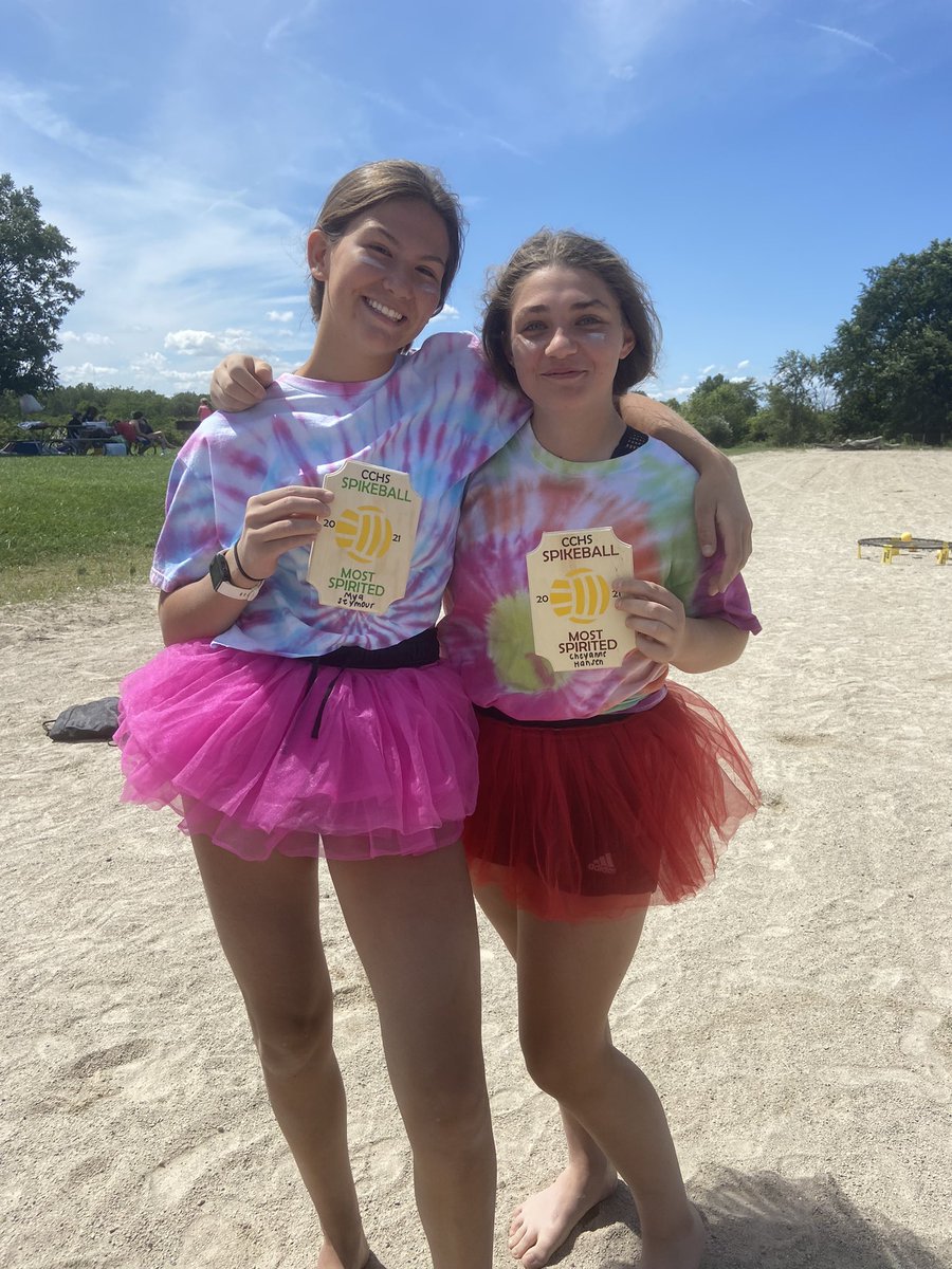 cchs_spikeball's tweet image. Congrats to winners Micah and Lucia!!
Runner Ups are Dom and T!!

A special Spirit Award to Mya and Cheyanne!! 
#spikeon