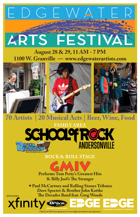 Free Covid Rapid testing and Free Pfizer dose #1 shots at the Edgewater Arts Festival 2021. Also support the Brain Injury Association of America in the beer garden stage area with a fundraiser. 75 artists, School of Rock Family area, amazing rock tributes and original bands.