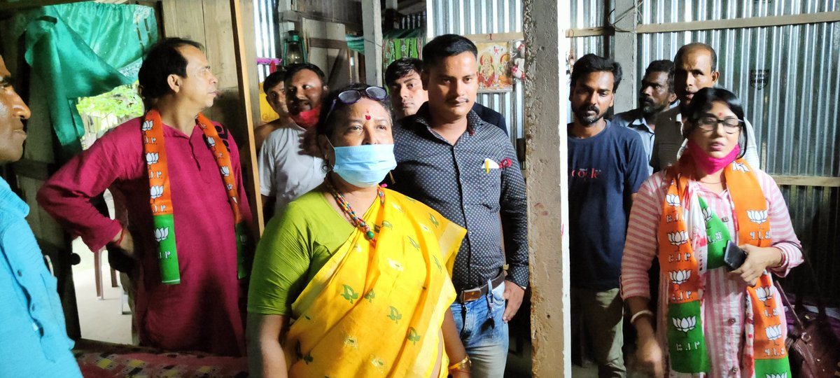 ravaroybjp's tweet image. Today, I met the families of the post-poll affected BJP workers at Ghughumari, Panigram, under the Natabari assembly constituency in Cooch Behar district, and assured them that I would always be by their side. 
#TMCterror