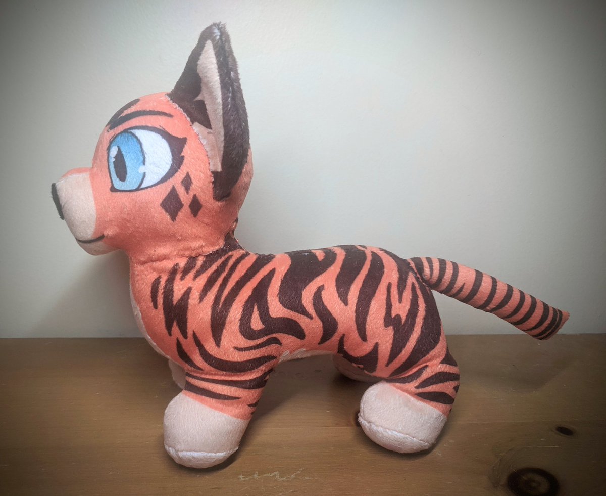 Finished plushie commission for @kittyrules2003