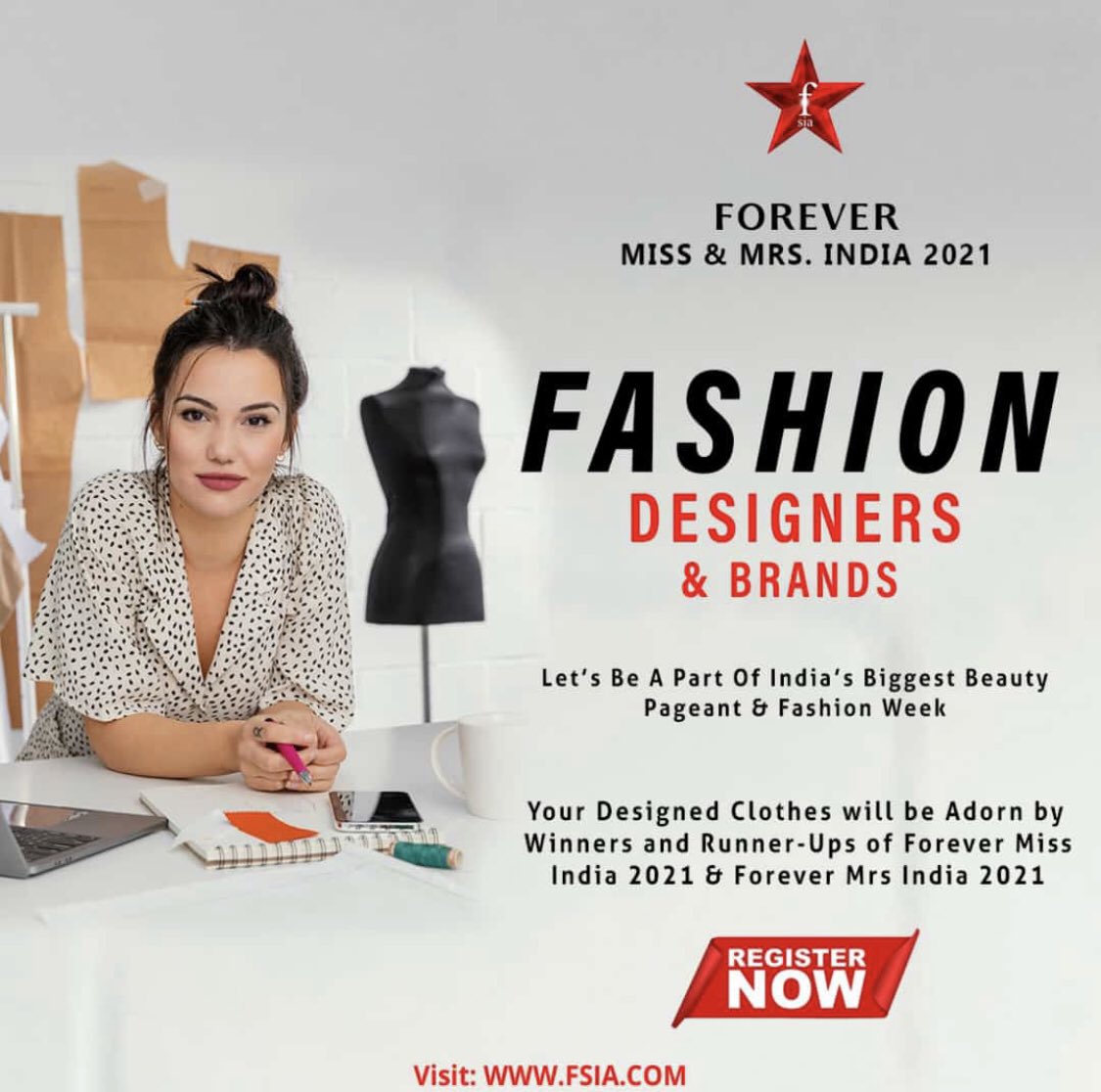 FsiaAward's tweet photo. Forever Star India Awards is India’s Biggest platform for Fashion Designers covering PAN INDIA. It is going to be the Biggest Fashion show and Fashion week that our country has witnessed. #fashion #fsia #fsiacommunity #missindia #businessopportunity #mrsindia https://t.co/1qClC7Q5S4