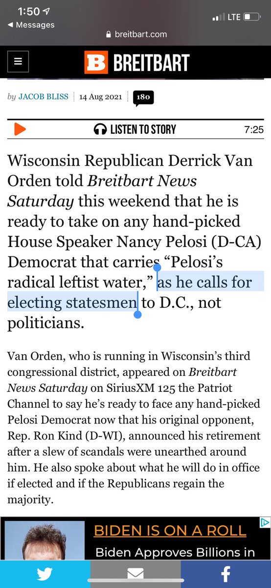Mark Pocan (@markpocan) on Twitter photo Hey Derrick, does a “statesmen” use campaign funds to attend a treasonous insurrection? Answer is no. <a href="/derrickvanorden/">Derrick Van Orden</a> Hey Derrick, does a “statesmen” use campaign funds to attend a treasonous insurrection? Answer is no. <a href="/derrickvanorden/">Derrick Van Orden</a>