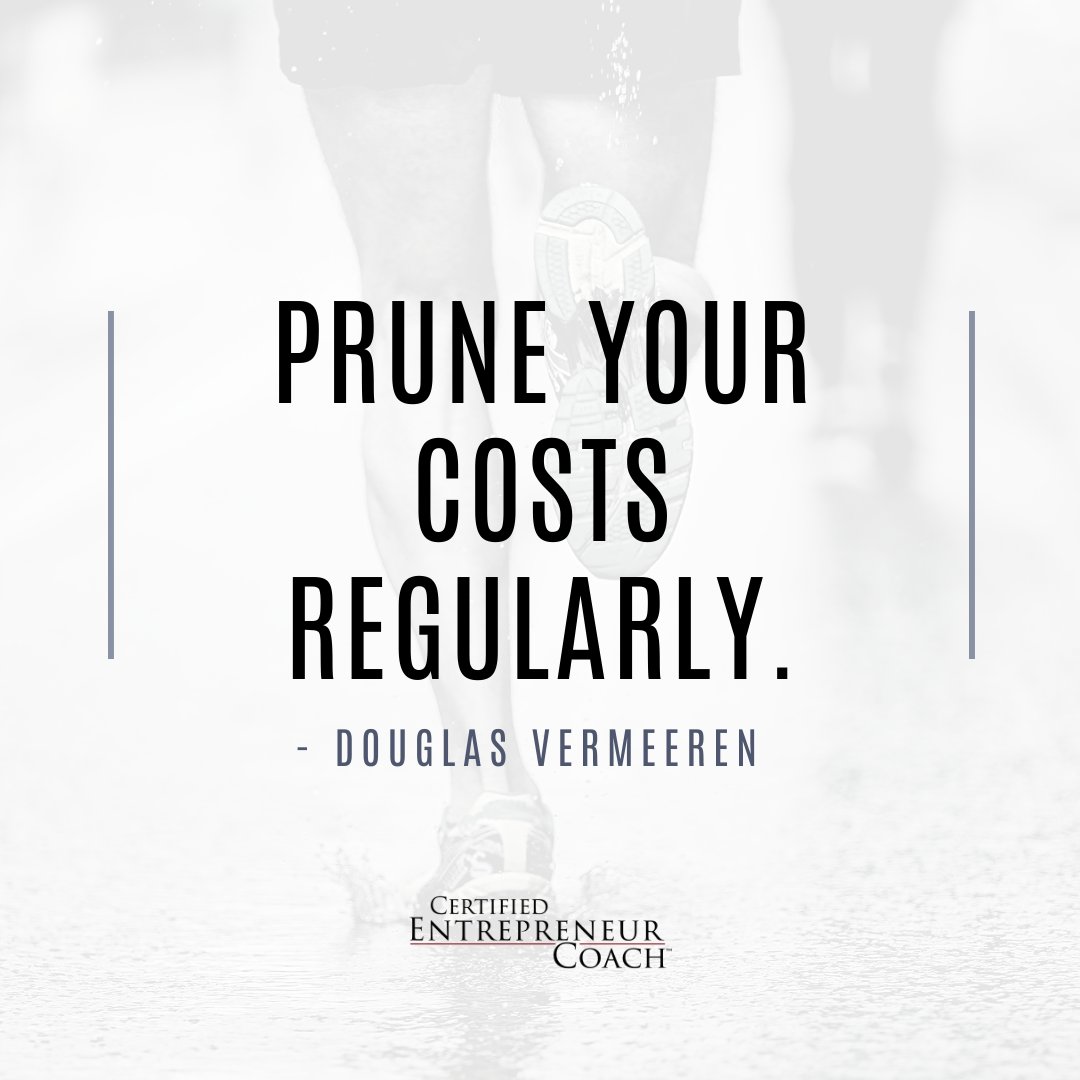CertEntrepCoach's tweet image. “Prune your costs regularly.” -Douglas Vermeeren

Like if you Agree and Tag a friend.

#entrepreneur #coaching #certifiedentrepreneurcoach #businesscoach #entrepreneurcoach #entrepreneurmindset #entrepreneurtips #businesstips #businessadvice