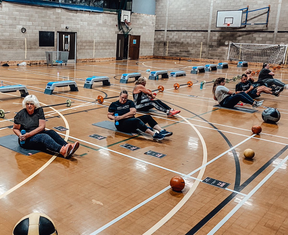 AMAZING WORK TEAM - The best turn out yet to my Sunday circuit session, with new faces and regular people turning up week after week your support means the world. 

Strive to make yourself proud I every rep, every session &amp; throughout your day. 

#RebuildCoach #InYourCorner