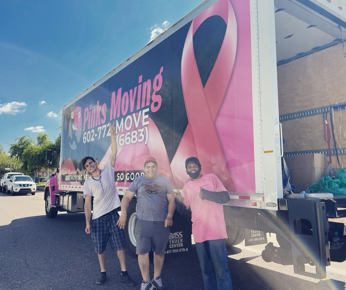 Pinks moving tweet media
