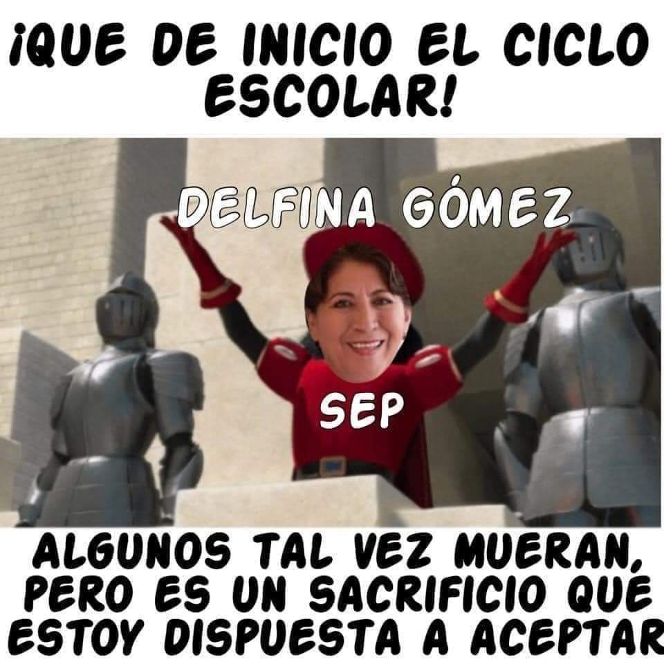 Llevemos a cabo su emblema señor presidente <a href="/lopezobrador_/">Andrés Manuel</a>  "el pueblo pone el pueblo quita". No hay apertura de diálogo ni compromiso real. Destitución DE INMEDIATO de <a href="/delfinagomeza/">Delfina Gómez A.</a> , no habría diferencia NUNCA SE PRESENTA EN LA REUNIONES CONVOCADAS POR MAGISTERIO.