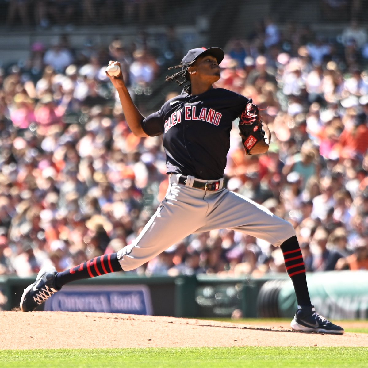 MLB's tweet photo. .@T_eazy24 is perfect through 7 in Detroit. 👀

Watch the final 2 innings on @MLBNetwork. https://t.co/m8CHJfRc1B