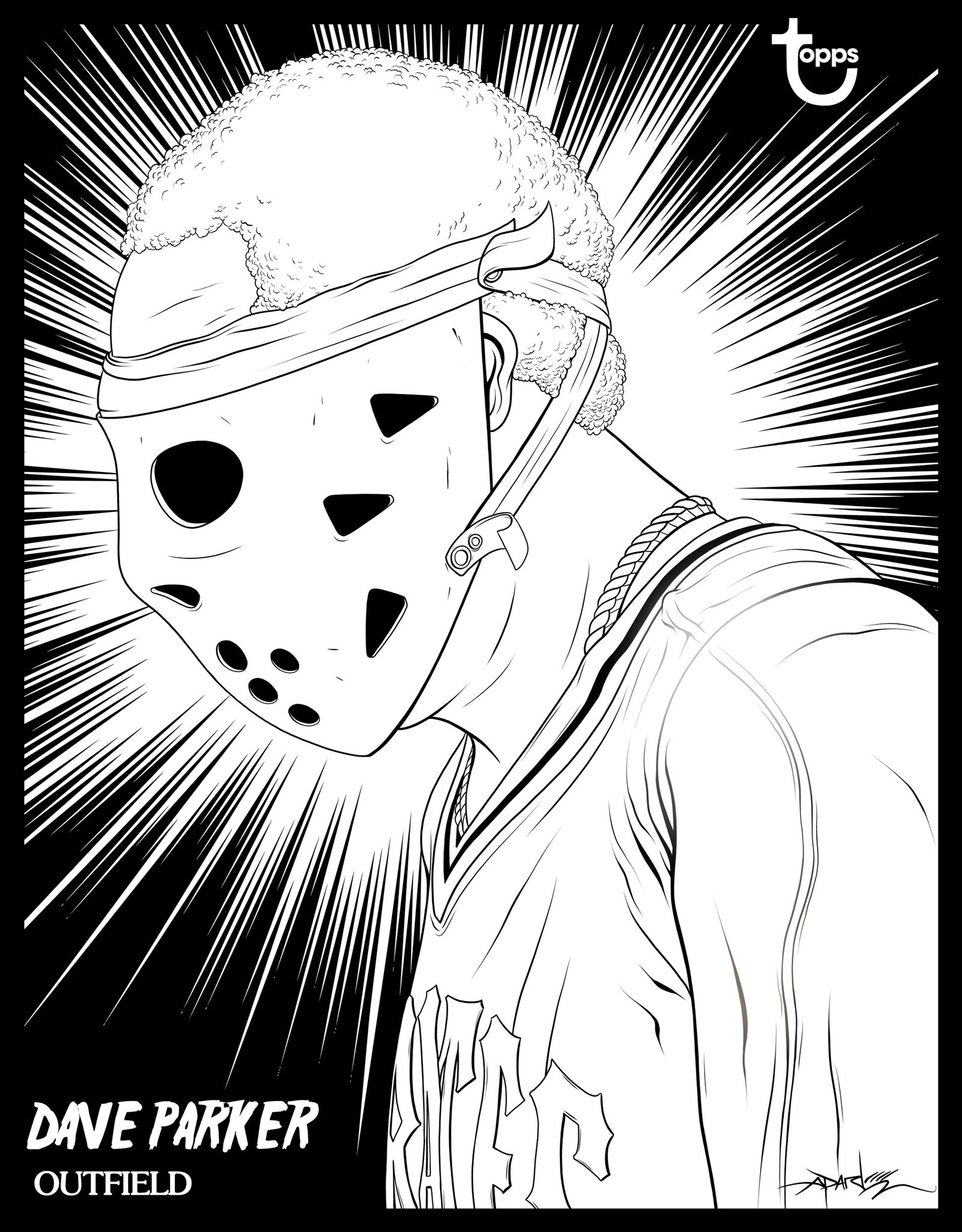 friday the 13th jason coloring pages