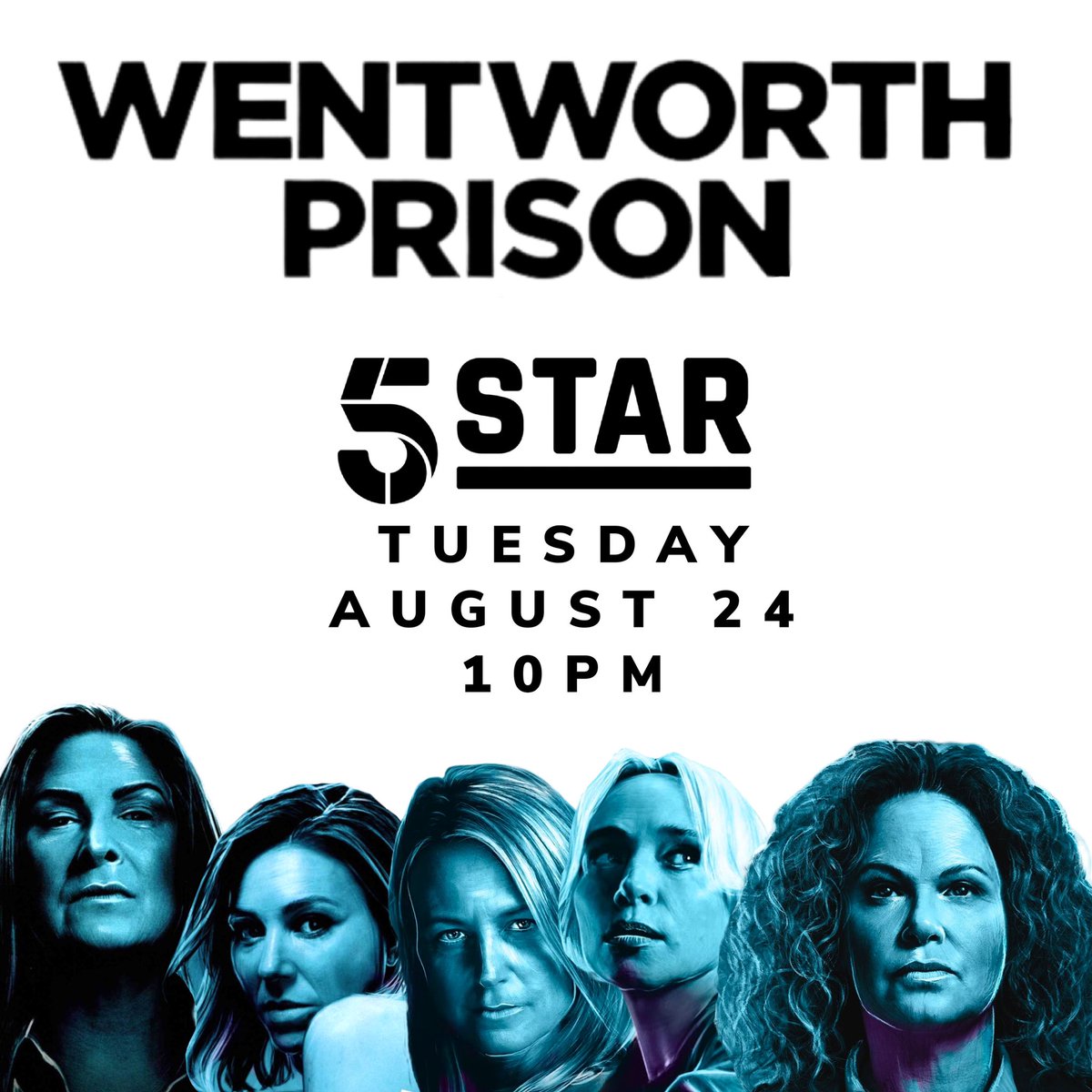 🚨ATTENTION UK FANS!🚨
Wentworth prison airs Tuesday August 24 10pm on <a href="/5star_tv/">5STAR</a> #Wentworth #wentworthprison
