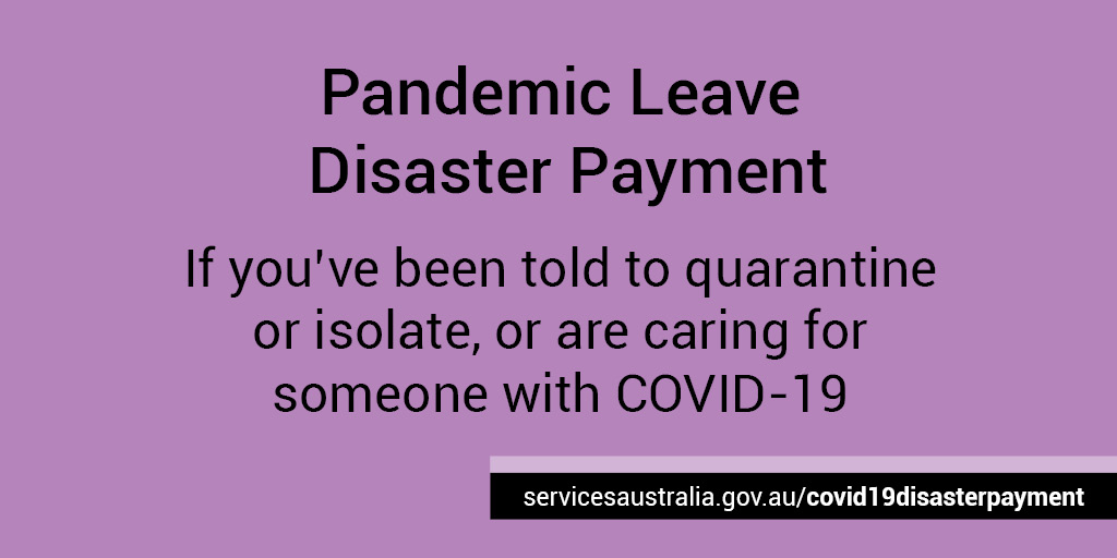 Services Australia on Twitter "Have you been ordered to isolate, quarantine, or are caring for