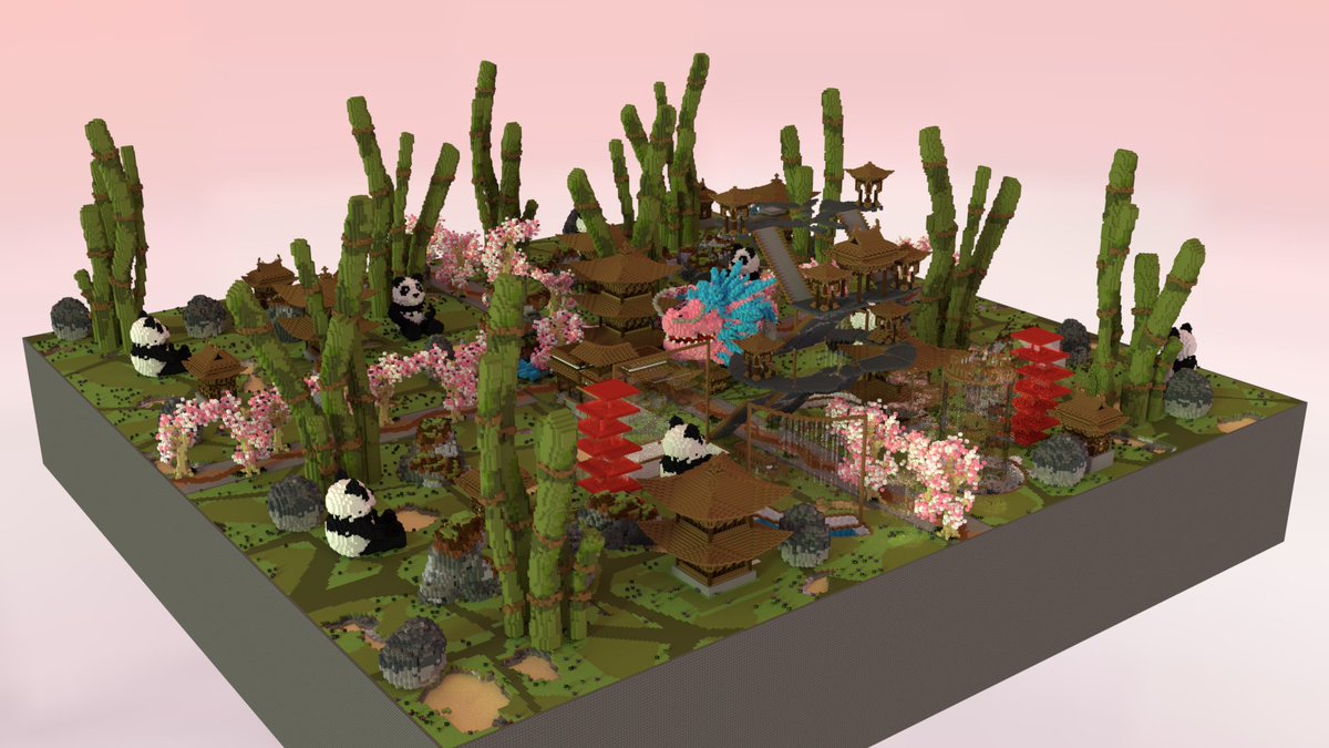 Magapix1's tweet image. Spawn(101x101) + Warzone(401x401)
Temática: China🈯️🐼