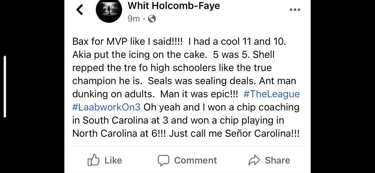 coachwhitfaye's tweet photo. Winning sure does feel good!!!!  #MoPrep #BigShots #Laabwork #TheLeague https://t.co/CihAmtQPFG