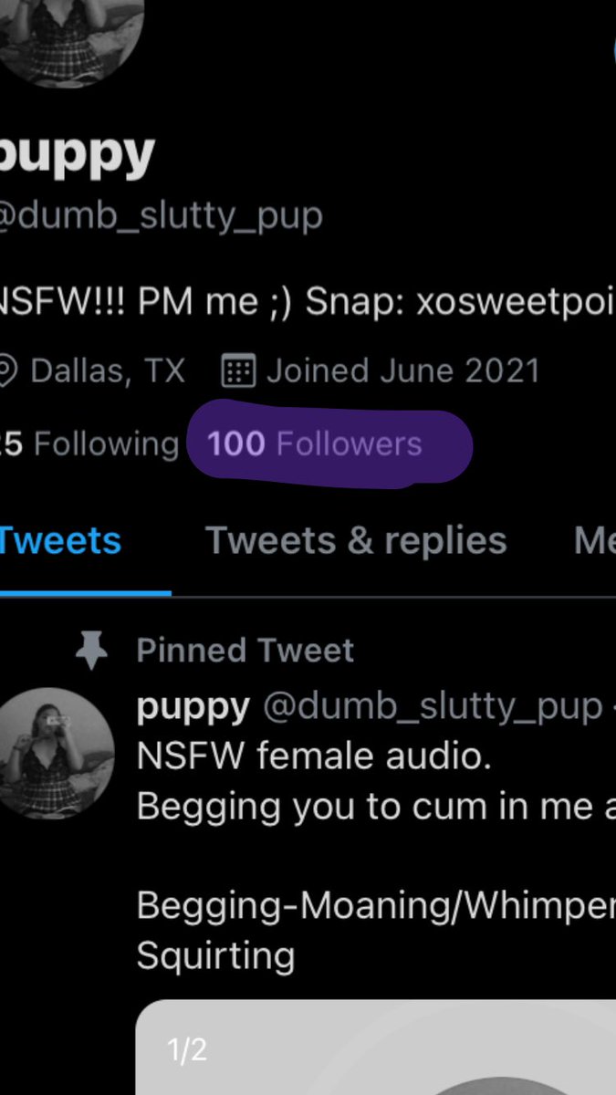 dumb_slutty_pup tweet picture