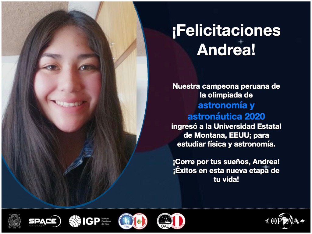 spaceUNMSM's tweet photo. ❤🇵🇪 Andrea Astorga: Desde Puno para el mundo 🇵🇪❤ #OPEAA
¡Participa de la #OPEAA2021!
👉 https://t.co/vCH7VC2qUs https://t.co/HMvxt6OX25