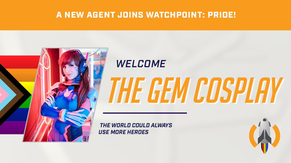 WatchpointPride's tweet photo. @thegemcosplay is a cosplayer/content creator from Melbourne! Gem is focused on hq photoshoots, funny cosplay videos, and putting a spotlight on the Oceanic OW community. Outside of OW she is a full time cosplayer studying International Relations.
#wppride | #watchpointpride | https://t.co/QLl0yg5pRi
