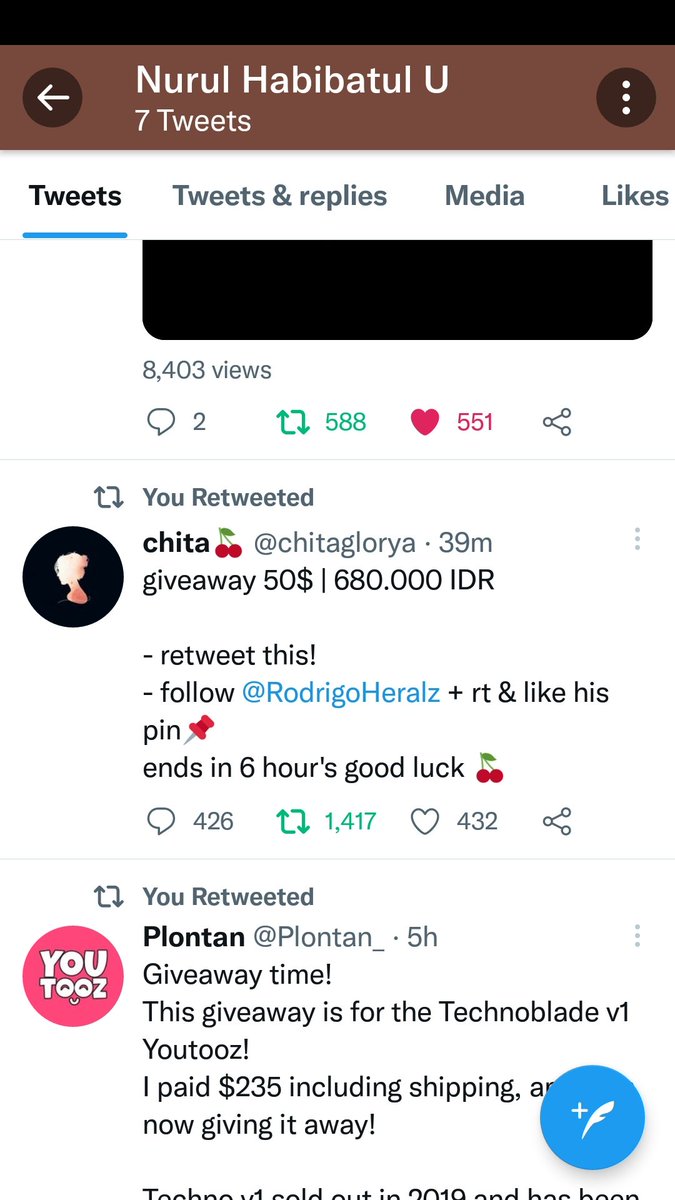 Nhumedia13's tweet photo. @chitaglorya @RodrigoHeralz Done ya kak @chitaglorya semoga sukses selalu 🤗 https://t.co/z2StV21lYH