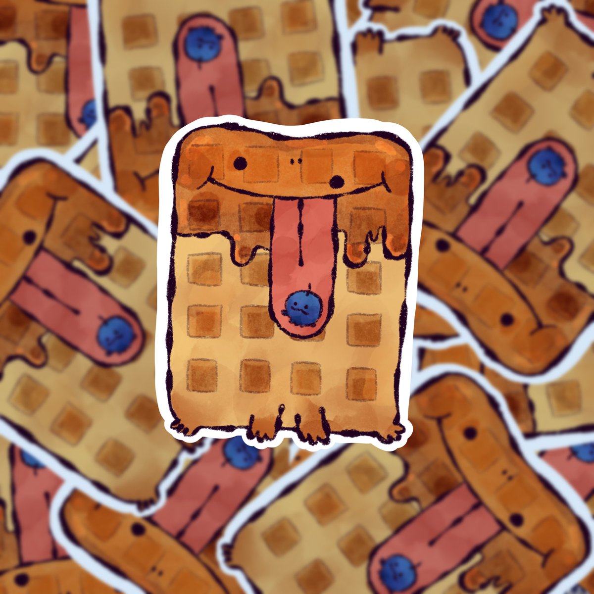 JustMips's tweet image. New stickers on my etsy! etsy.com/shop/MipsyArt?… 
These four and many more :) #smallbusiness #stickers #frogs #digitalart #procreate