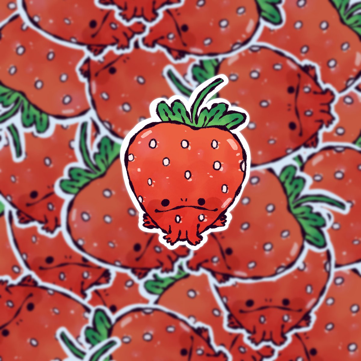 JustMips's tweet image. New stickers on my etsy! etsy.com/shop/MipsyArt?… 
These four and many more :) #smallbusiness #stickers #frogs #digitalart #procreate