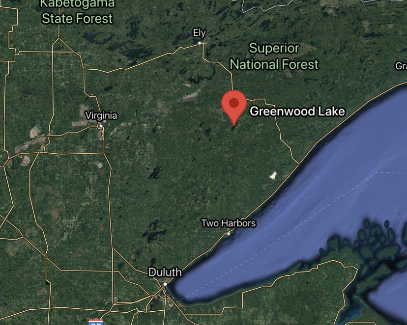 MarkieMinnesota's tweet photo. Wildfire near Greenwood Lake, Air + ground fire suppression is currently ongoing. Size of it seems to be around a couple hundred acres #MNWildfire https://t.co/KLsH0qNKG1