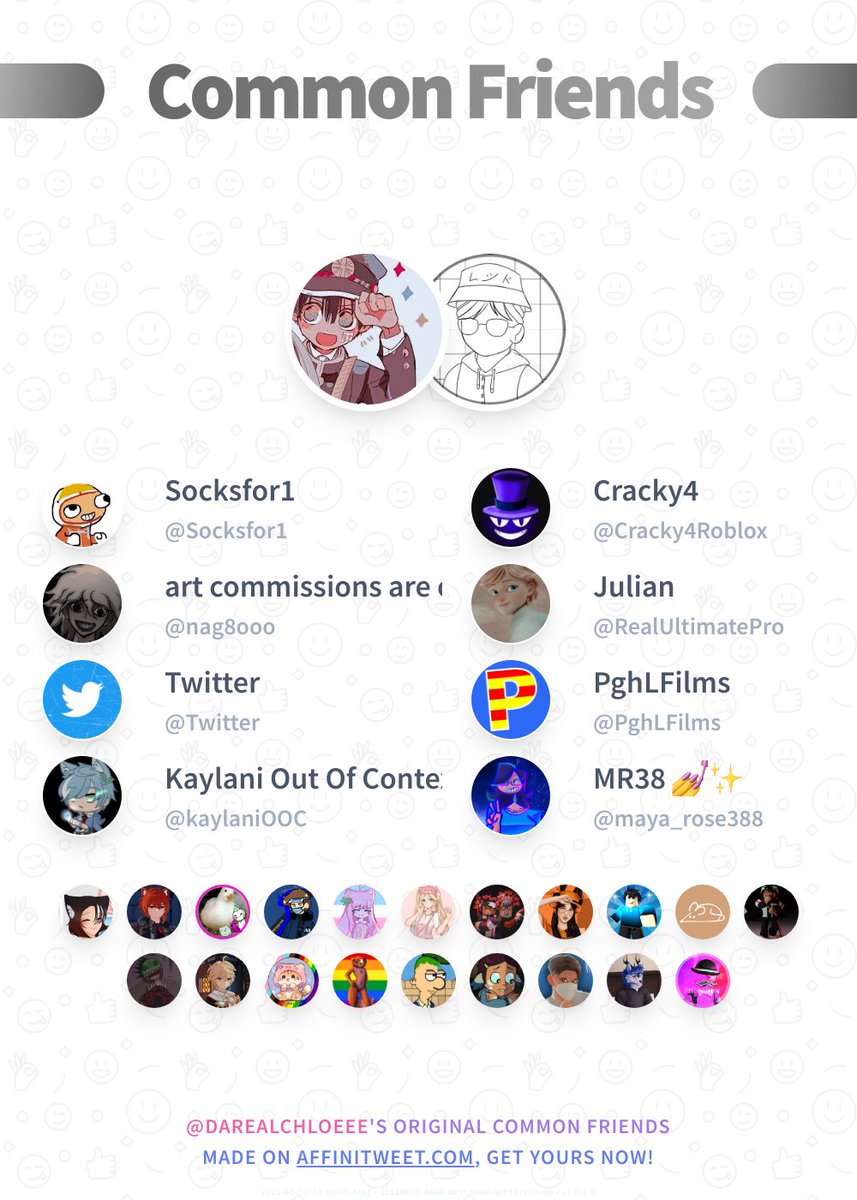 DaRealChloeee's tweet photo. ✨ Common Friends

I have 28 common friends with RealClarky1805!

➡️ https://t.co/kZHtuSN7Vr https://t.co/OVdqSv04wl