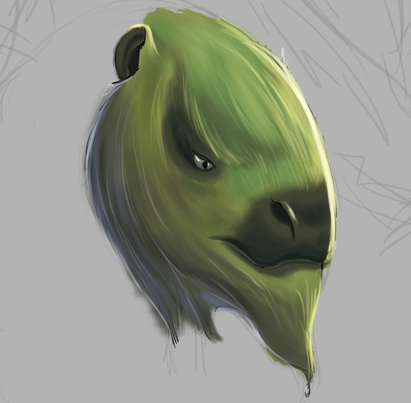 A3Dnazrigar's tweet photo. Not sure if this is gonna be the final Sloth look, but I'm dabbling in digital painting again because I feel like I need the practice (plus need the versatility). I'm also VERY open to suggestions.
#digitalpainting #drawing #giantgroundsloth #fantasyart https://t.co/rOFr6EZNgO