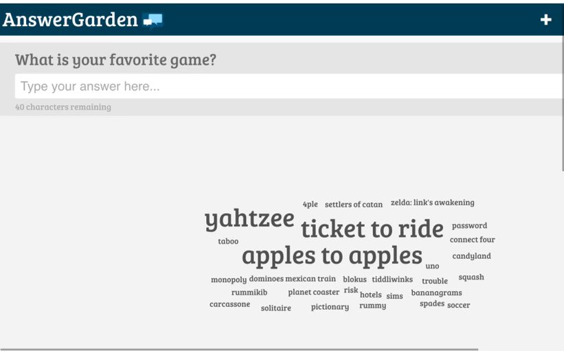 Amy and I had a blast sharing ways to use games to teach and practice critical thinking with Ss at <a href="/HCPS_Inspire/">HCPS Inspire</a> !!  Special thanks to @kmiller8269 for always supporting us.   Love the games Ts enjoy playing, shared using #answergarden!!