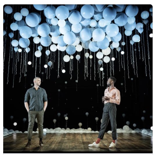 Feel so lucky to have seen <a href="/russelltovey/">Russell Tovey</a> &amp; <a href="/marsdoug/">omari douglas</a> last night in #constellations - mesmeric, captivating and simply brilliant at what they do.