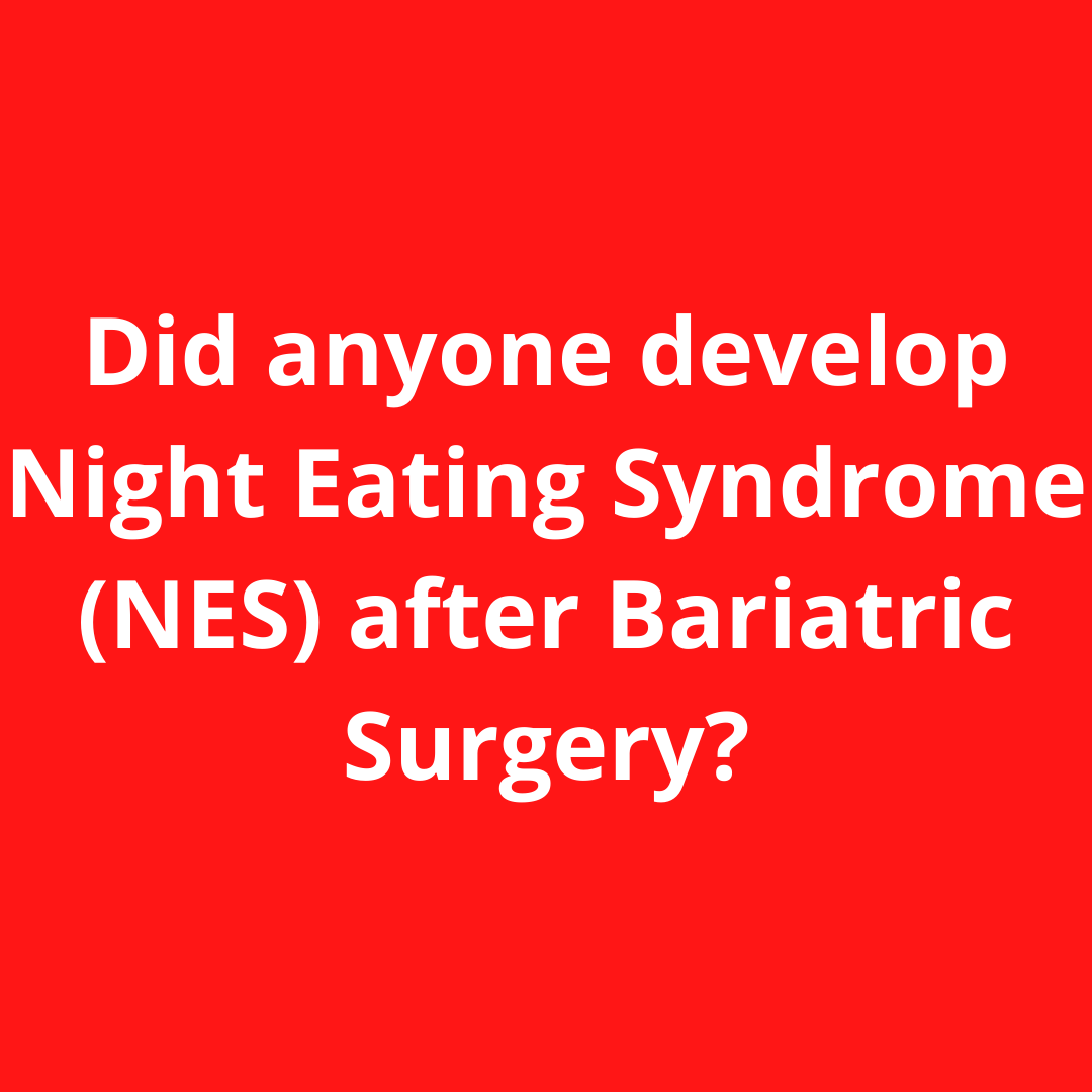 lowcarbthritis's tweet photo. Did anyone develop night eating syndrome (NES) after Bariatric Surgery? #bariatricsurgery https://t.co/zsQP6428V5