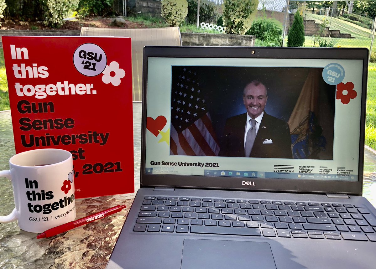 elainehnj's tweet image. Enjoying this beautiful afternoon in New Jersey while our fantastic Gun Sense Champion @GovMurphy speaks at #GSU2021 about the work his administration has done to reduce gun violence in our state. #NJPolitics #InThisTogether