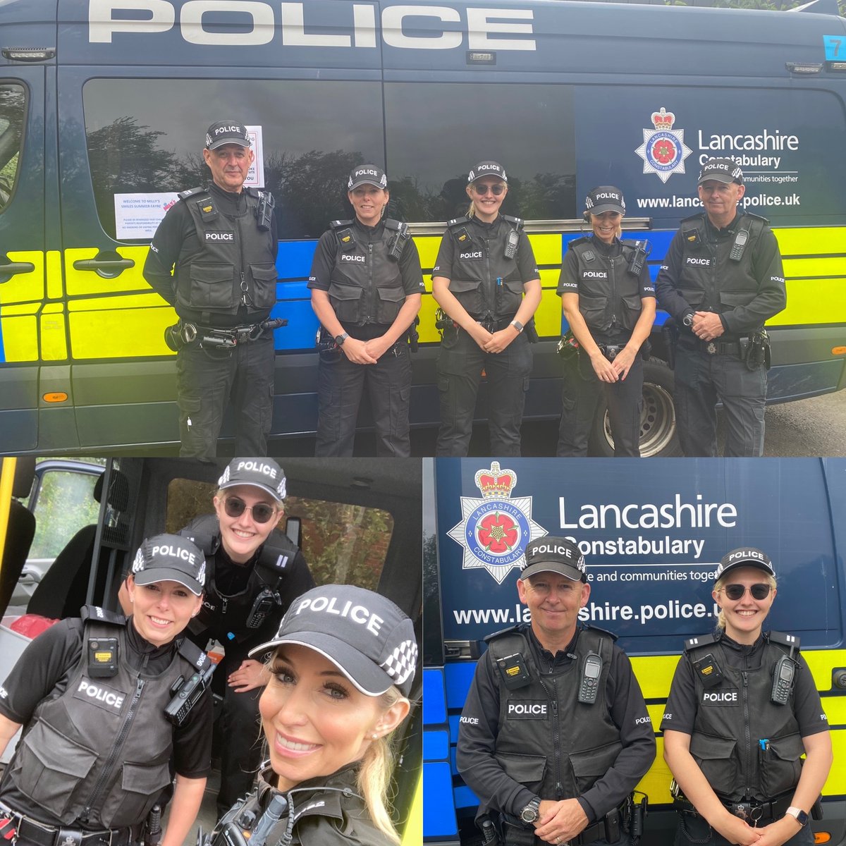 This weekend, Specials from EAST assisted with our 1st ⚽️ deployment of the season! 

Officers also attended Milly's Smiles Summer Fayre to show children our vehicles and our kit!  Luckily we didn't flatten our carrier battery with all the sirens! 🚨🚔

SI Charlotte - Burnley