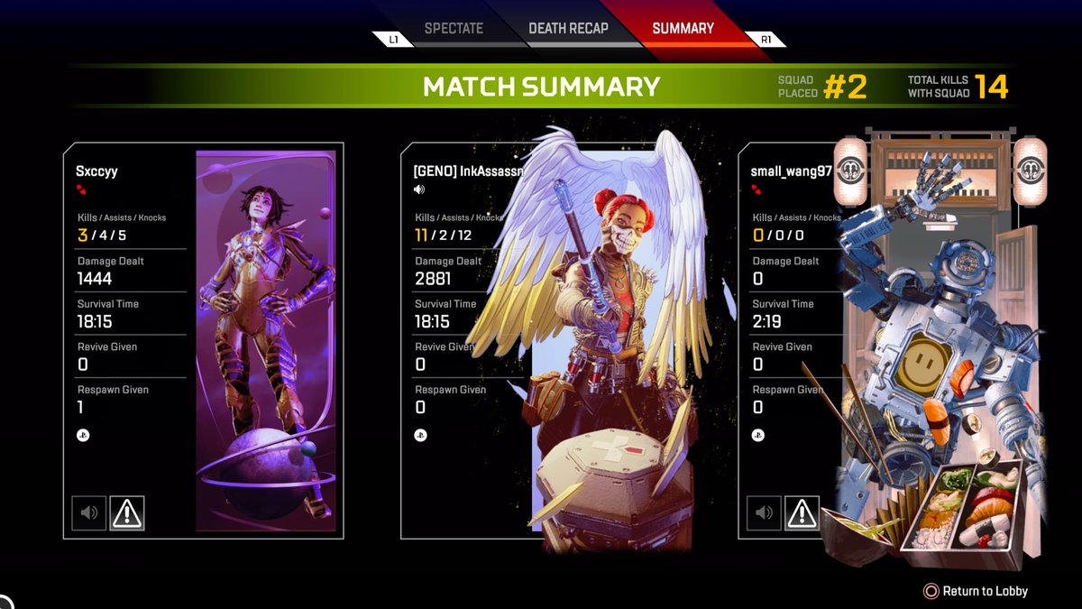 InkAssassn's tweet photo. ;P
#ApexLegends #Heirloom #ImSoGoodAtThisGame #PS4share https://t.co/KY5Oozrlxz