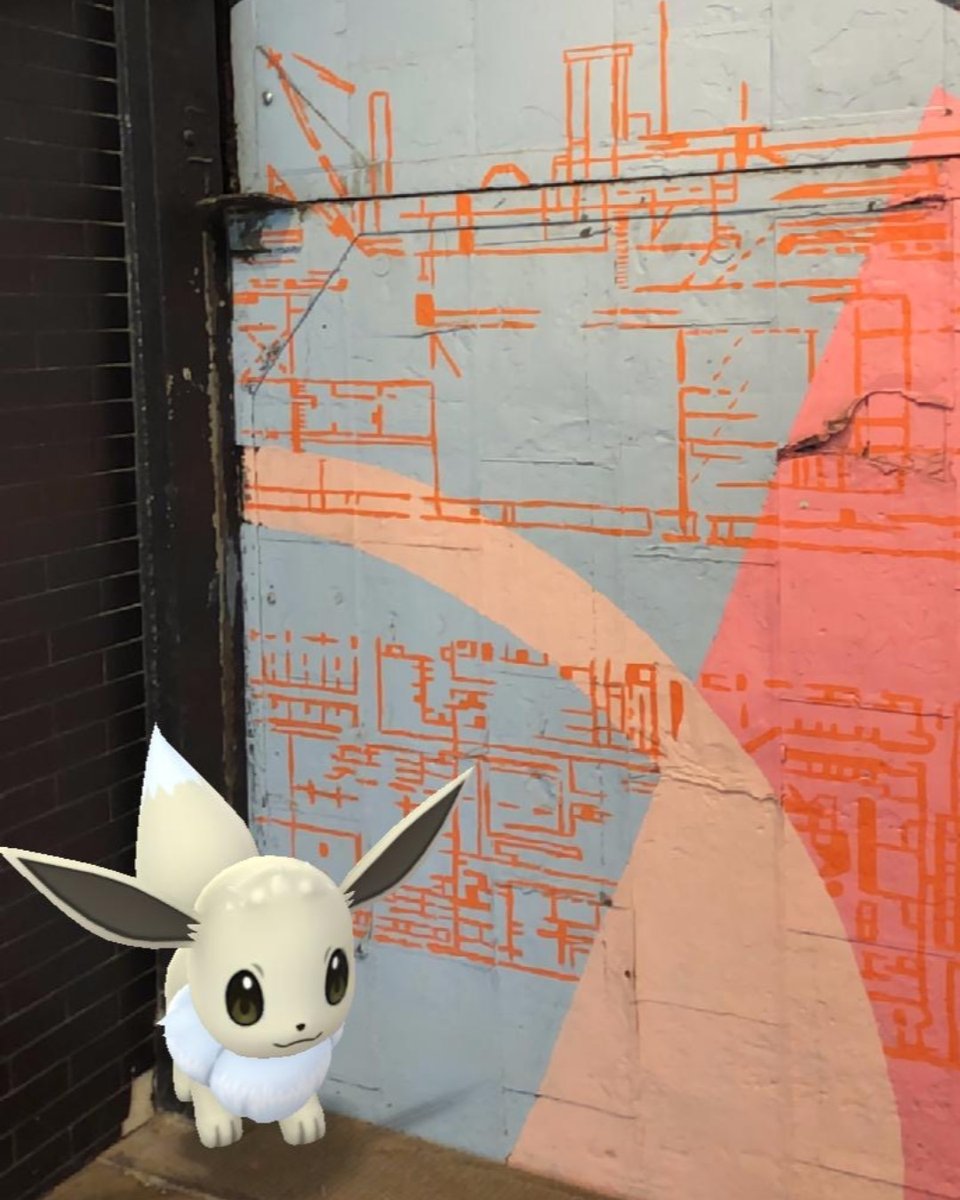 Playing Hide and Seek Industry City <a href="/IndustryCity/">Industry City</a> with #ShinyEevee is kind of like playing #msnHideandHelp with friends. I said KIND OF LIKE. <a href="/PokemonGoApp/">Pokémon GO</a> Pokémon GO #PokemonGOCommunityDay #CUREmps3