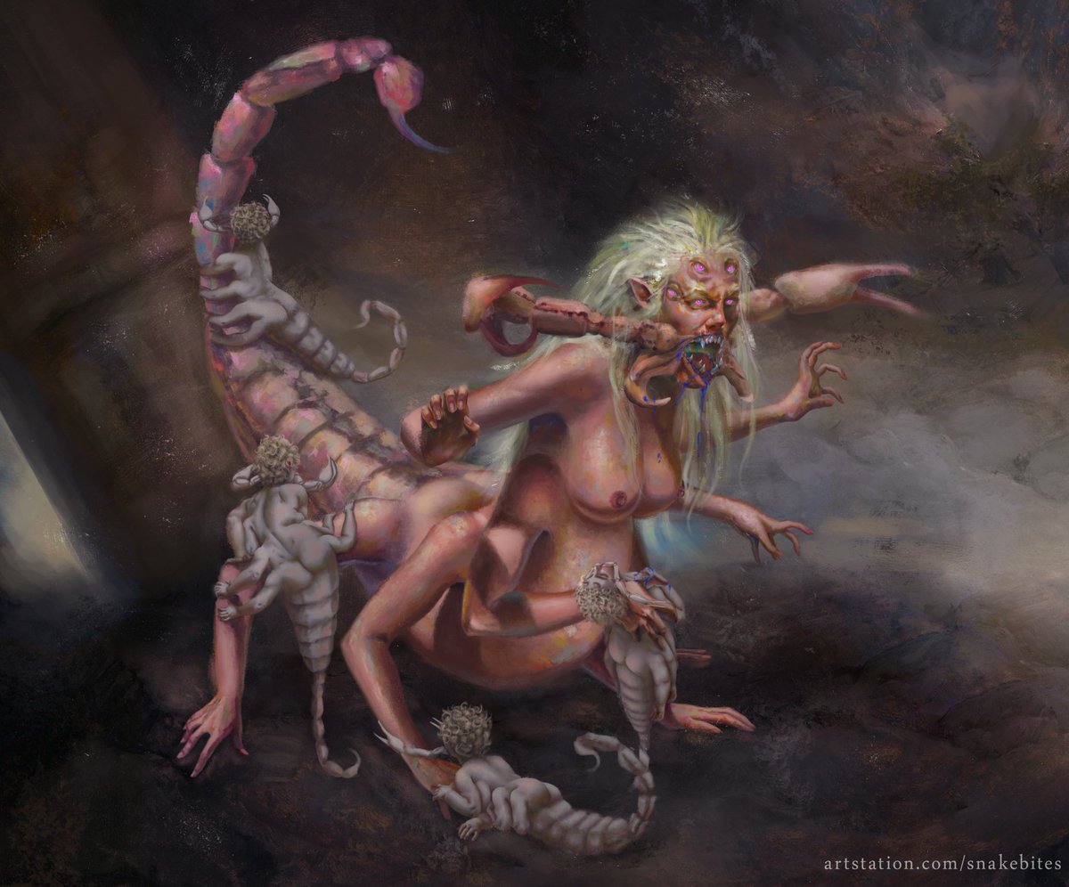 H_P_Loveiscrap's tweet photo. Well I don't read horror tales only, I paint weird stuff as well :)
#digitalpainting https://t.co/pmndmZI9ye