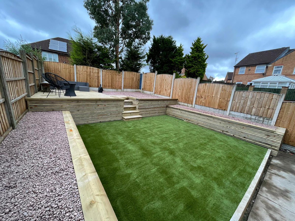 Full garden renovation from designing, planning to finished product! 🙌 

Send us a message or call 07596904625 to arrange your free quote! 👍