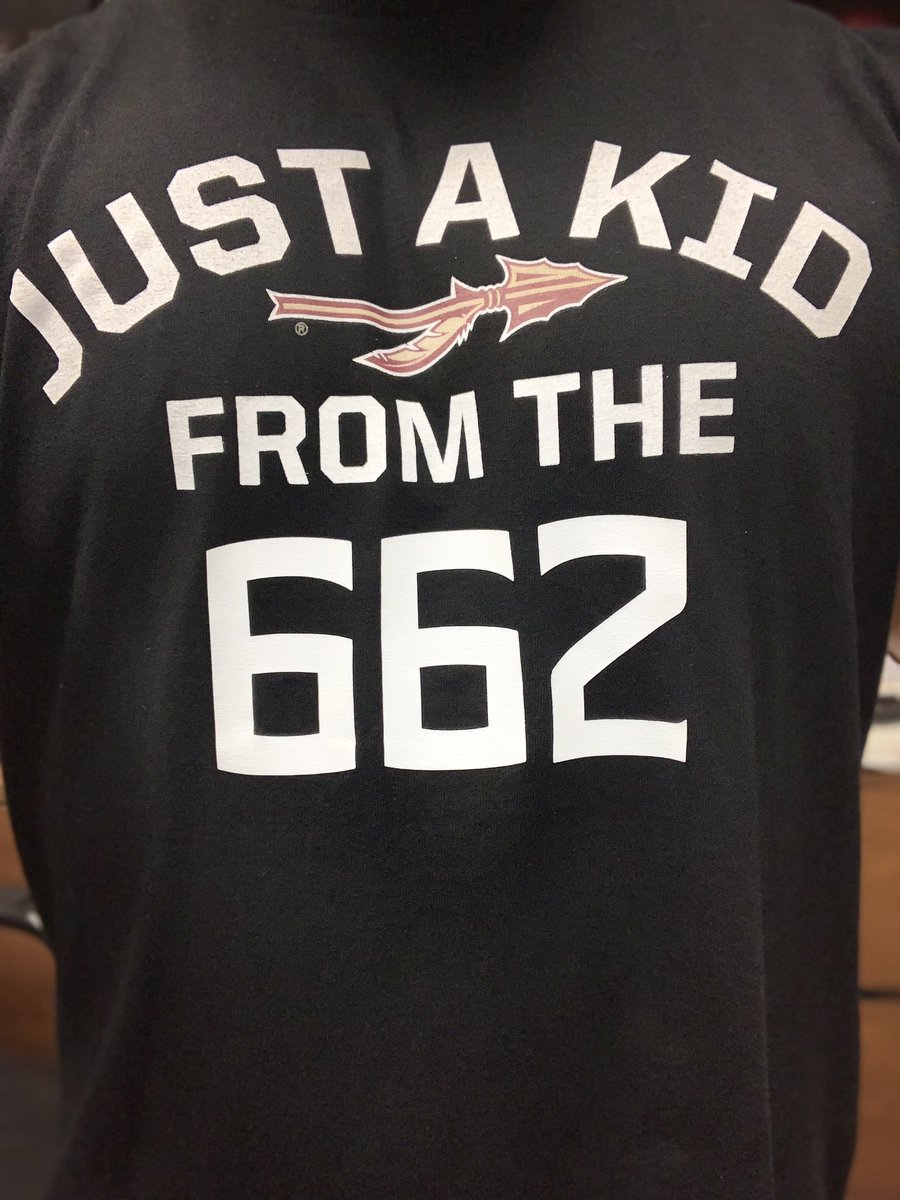 SirDowdy's tweet photo. Just a kid from the Sipp. Born too stubborn to quit. 
#OneTribe #NoleFamily https://t.co/wQOxjsBVCW