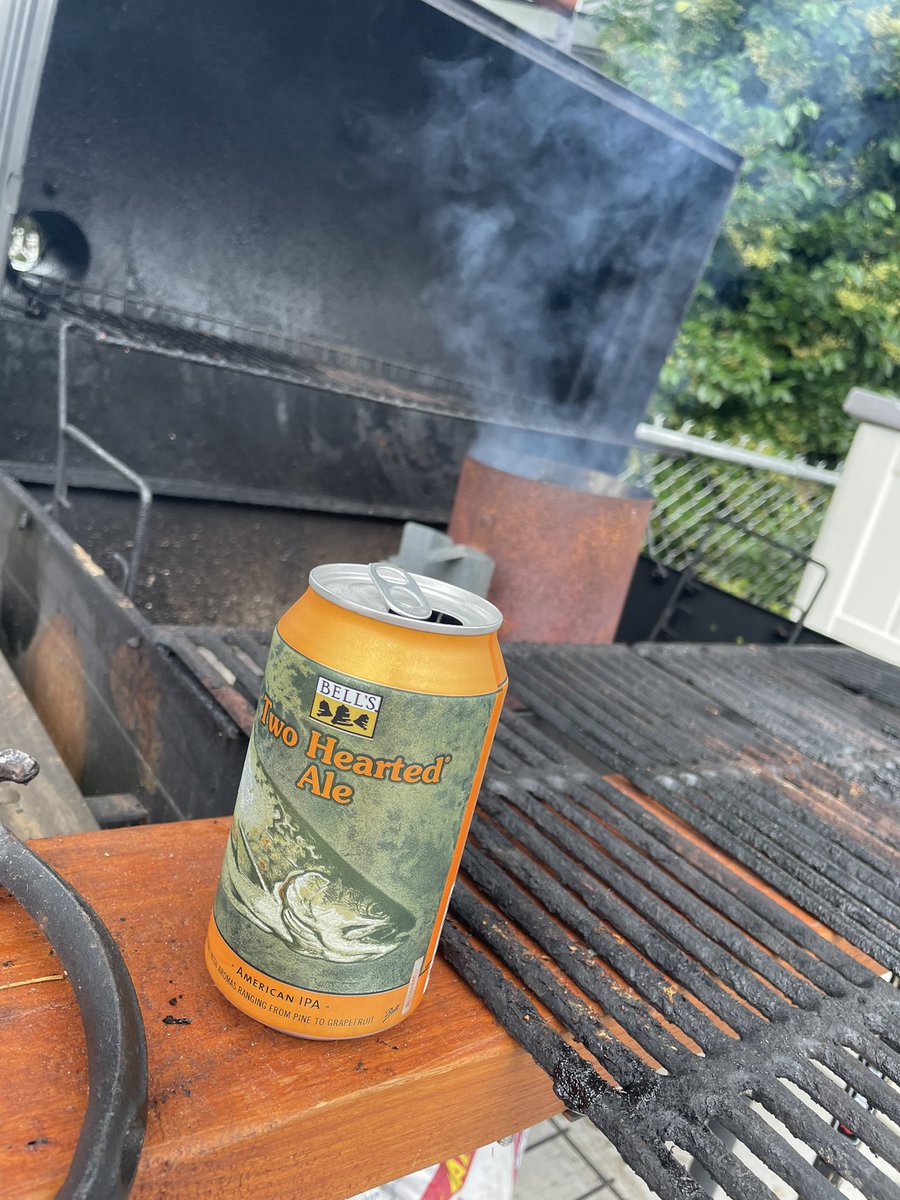 hammel11's tweet photo. Grilling and listening to Deftones on #TwoHeartedDay like Larry Bell envisioned. https://t.co/Rg6Vzh2Fu3