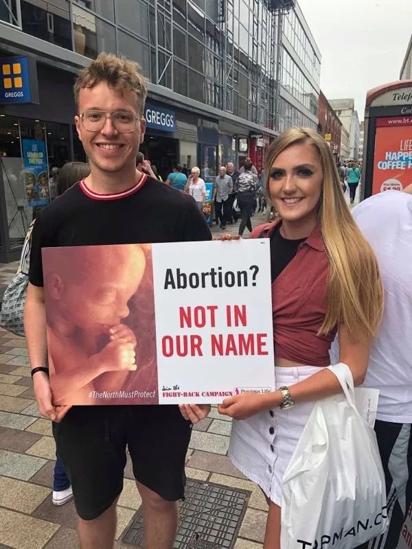 YouthforLifeNI2's tweet photo. Abortion is not in our name. Women and babies deserve better!
Join our weekly Street Outreach in Cornmarket BELFAST 2.00-4.00pm every Saturday.
New volunteers always welcome!
📞028 9027 8484
#WeAreThe79Percent #ProLife #ProWoman #ProBoth #NorthernIreland https://t.co/JCGVeLwLin