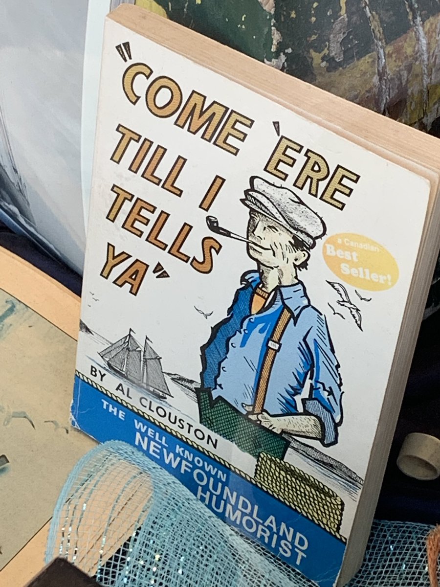 Spotted in Lunenberg shop window. Cannot confirm <a href="/tompowercbc/">Tom Power</a> has never said these words to me.