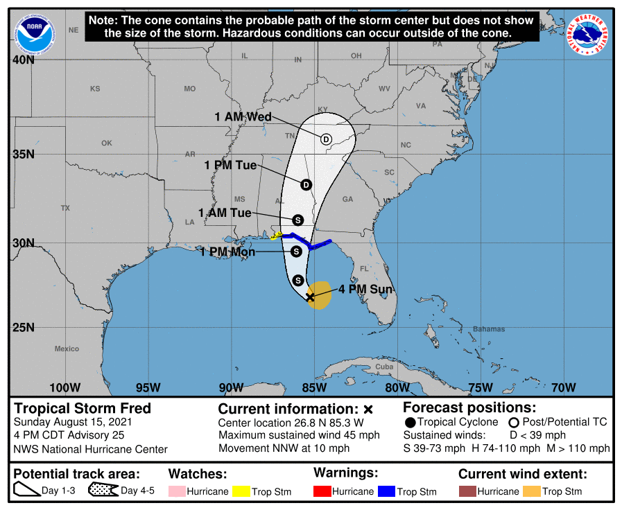 🌀🌀🌀In an abundance of caution, all SRC public schools will be closed Mon, Aug 16 due to TS #Fred, plus after-school activities. School and after-school activities are expected to resume Tues., Aug. 17 as usual, however an update will be provided Mon. by 5 p.m.
