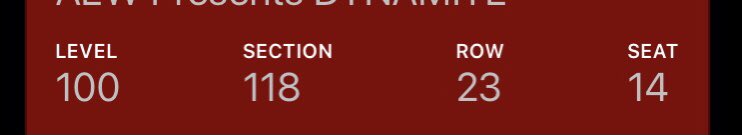 IAmGeekShow's tweet image. @AEW I was going to be at the Houston show but my father has passed. My seat will remain empty, but I thank u from the bottom of my heart for all that u do for the fans. See u next time u r inHouston #AEW @TonyKhan @CodyRhodes @tonyschiavone24 @youngbucks @KennyOmegamanX @Sting