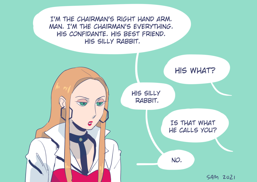 「his silly bunnelby 」Sam Officialの漫画