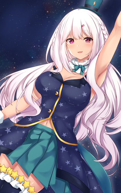 skeb依頼にて星見キラリさんを描かせて頂きましたو(  ˙꒳˙  )٩ 