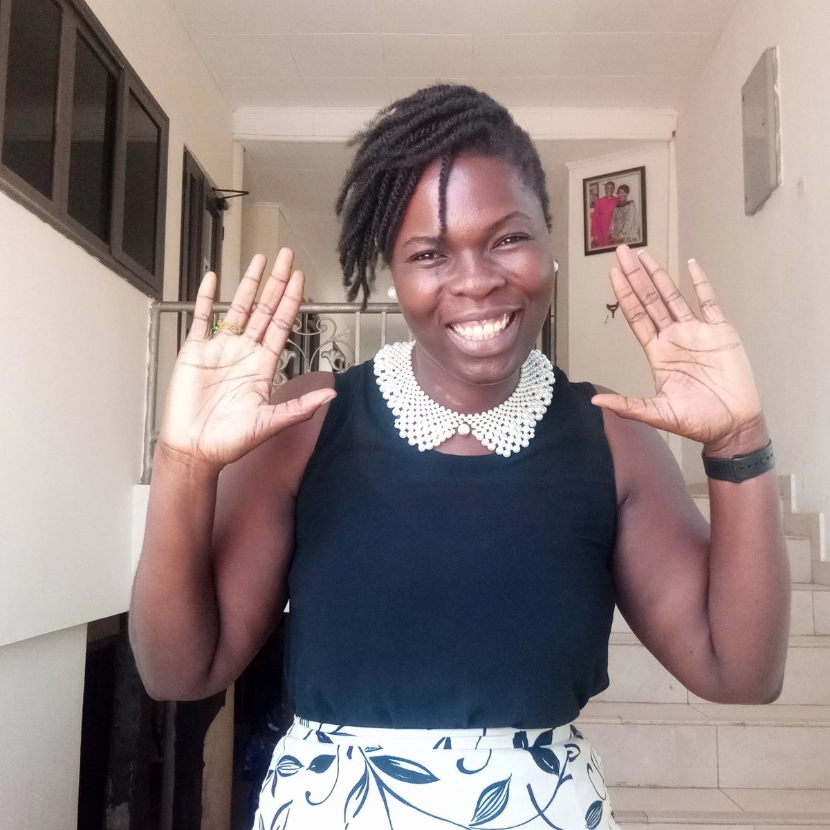 Bme_aikins's tweet image. So...this happened today la🥰
#sundayvibes #posingforthecamera #ghanaba