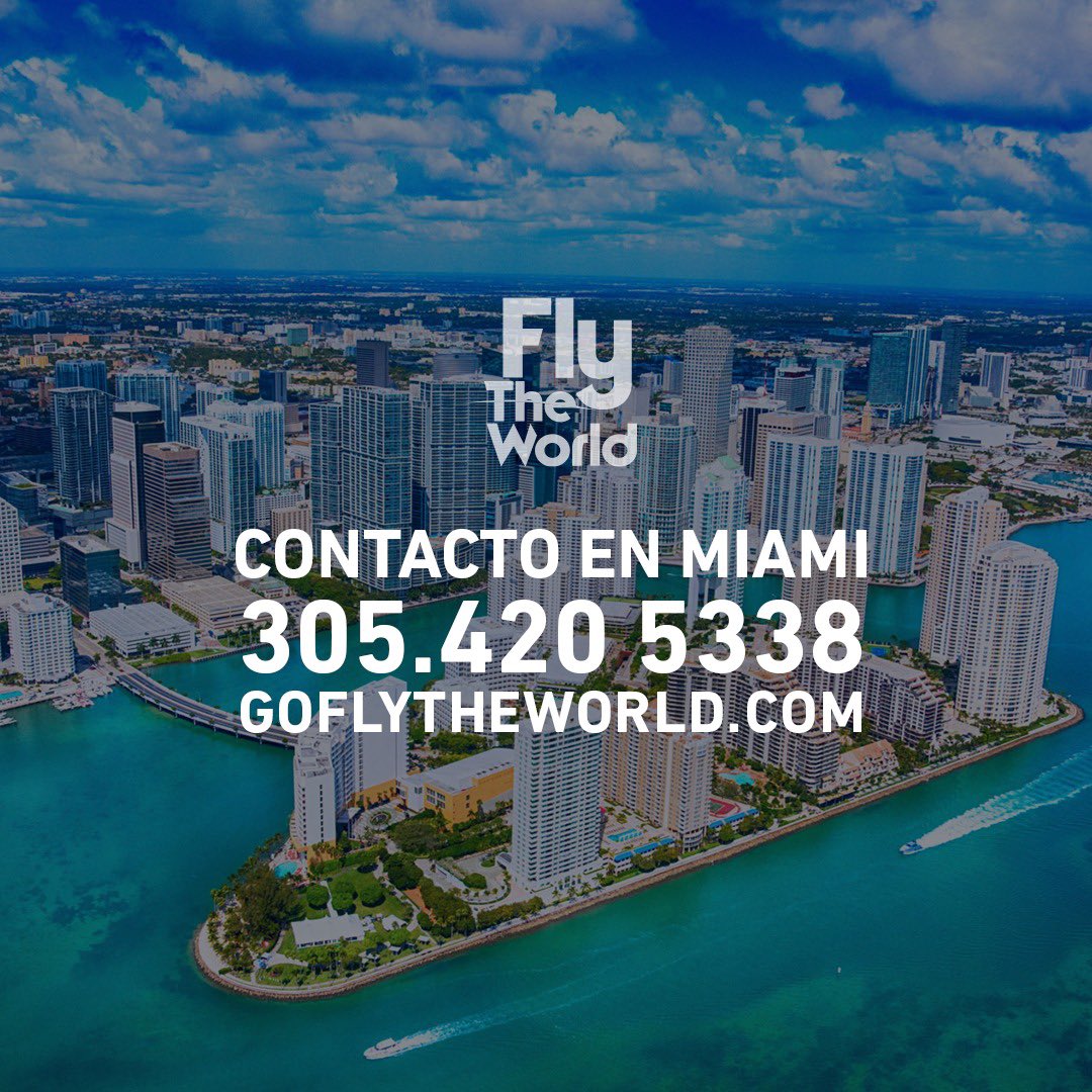 GoFlyTheWorldUS's tweet photo. Nuestros contactos en Miami disponibles para nuestros clientes https://t.co/gxYwp7dFiT
